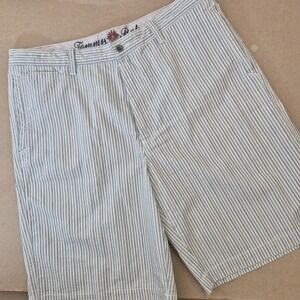 Tommy Bahama Seersucker Shorts Men's 33 Paradise‎ Nation Striped